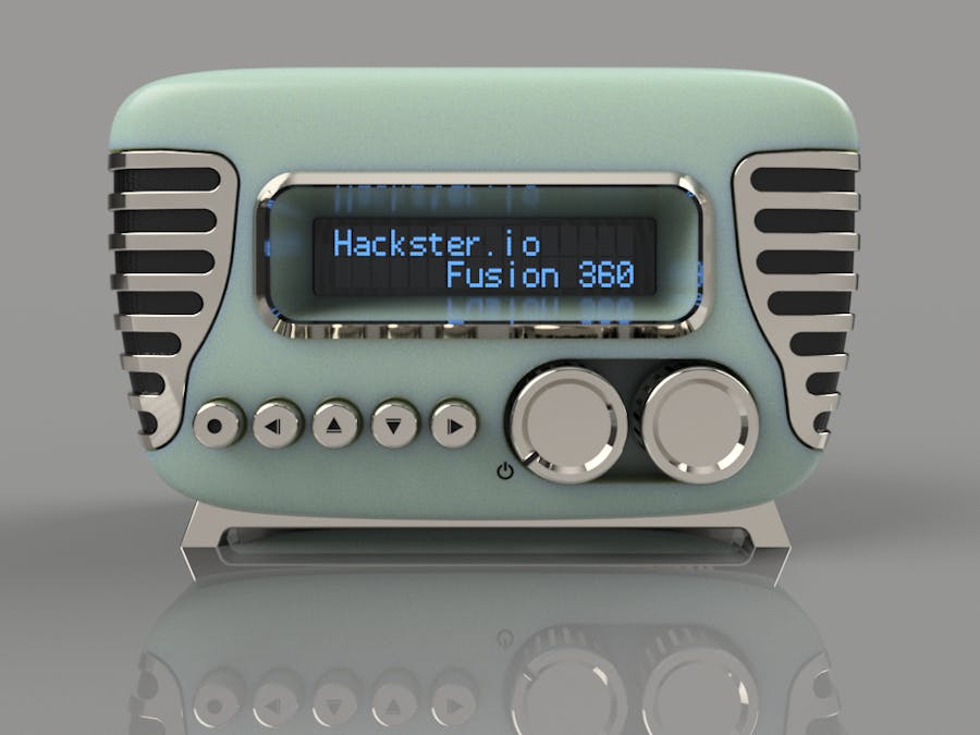 "Mini-Vintage" Internet Radio 