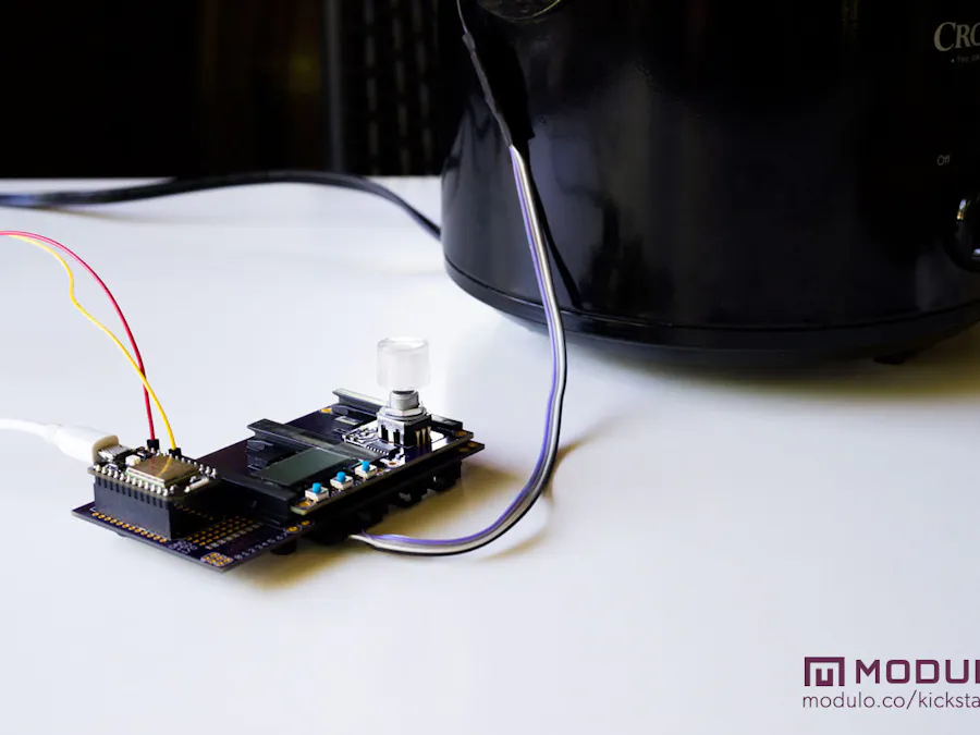 Modulo's Internet Connected Sous Vide Machine