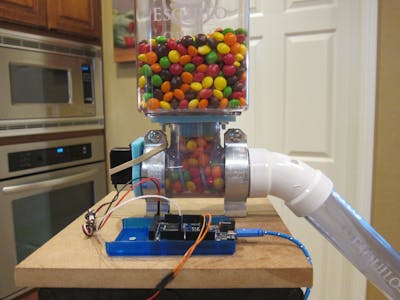 Internet-enabled Candy Dispenser