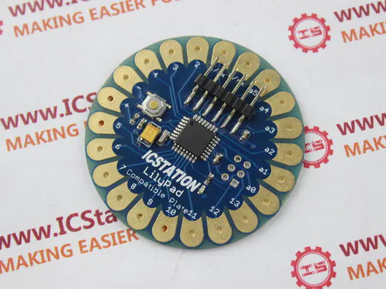 DIY Steps of ICStation Lilypad PCB Circuit Board Compatible