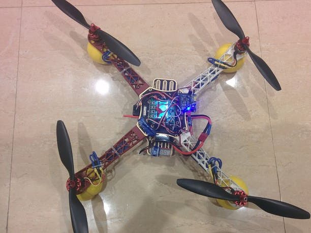 Quadcopter Using KK 2.15 Module