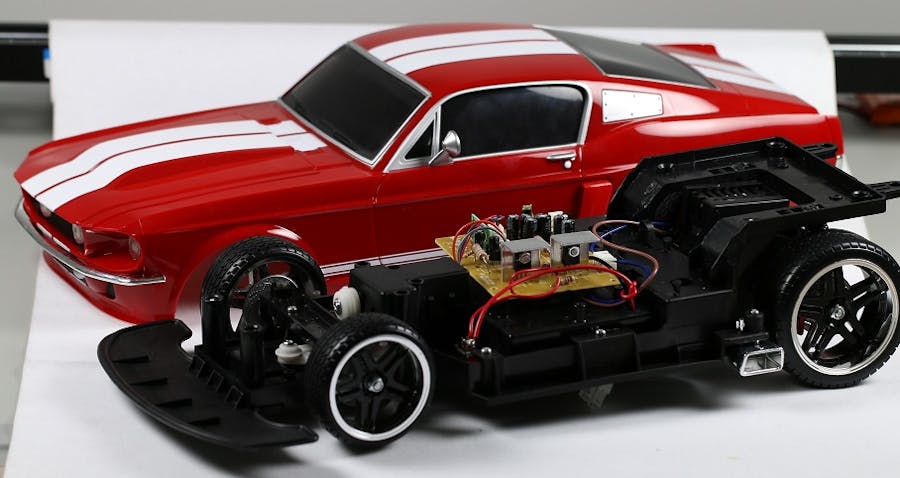 RC Car with Remote Arduino (Without external motor shield)