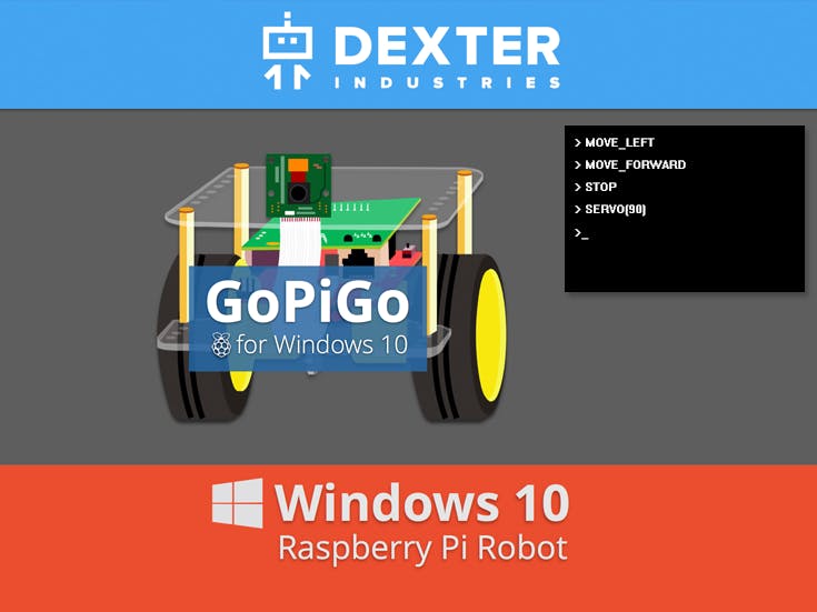 GoPiGo Windows 10 IoT Core Headless Application