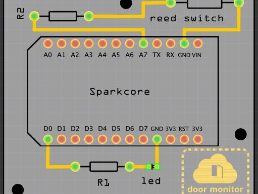 Simple door sensor.
