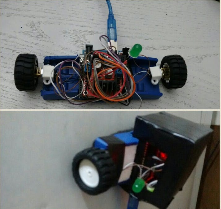 Controlled Board Eraser using Arduino and 1Sheeld