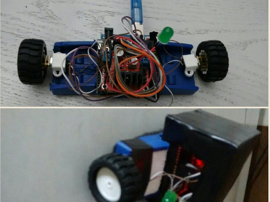Controlled Board Eraser using Arduino and 1Sheeld