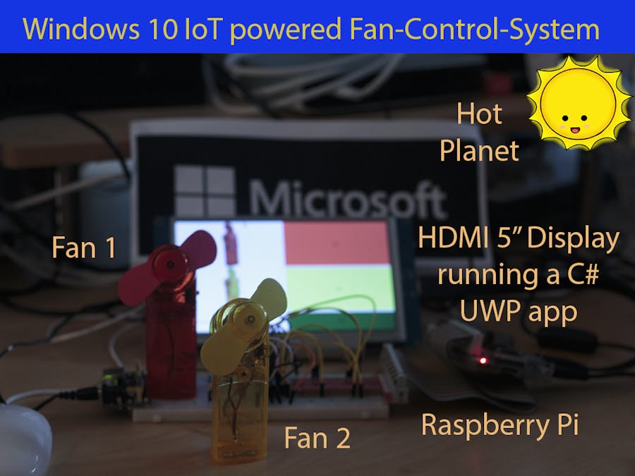 Windows 10 IoT Fan Control - no need to sweat!