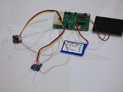 A touch sensor that initiates vibration