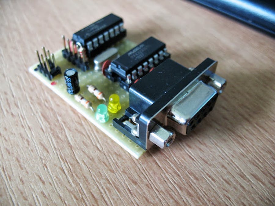 AVR programmer on PIC