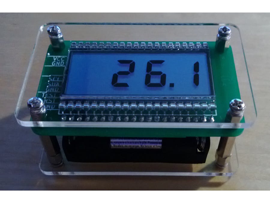 Desktop thermometer