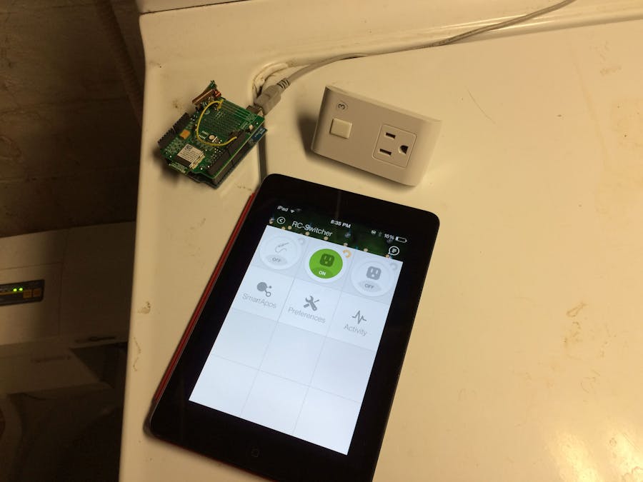 SmartThings RC-Switch 315/433mhz Outlet Bridge