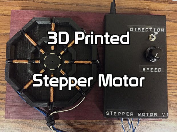 3D Printed Stepper Motor