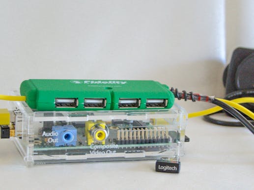 A Power Supply & Self Powered USB Hub for Raspberry Pi