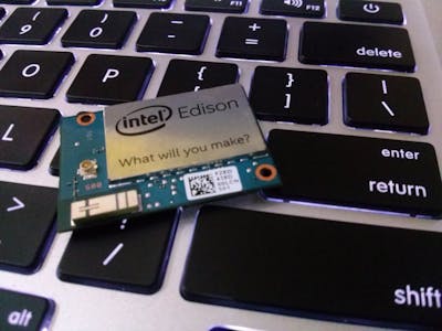 Motion sensing with Intel Edison