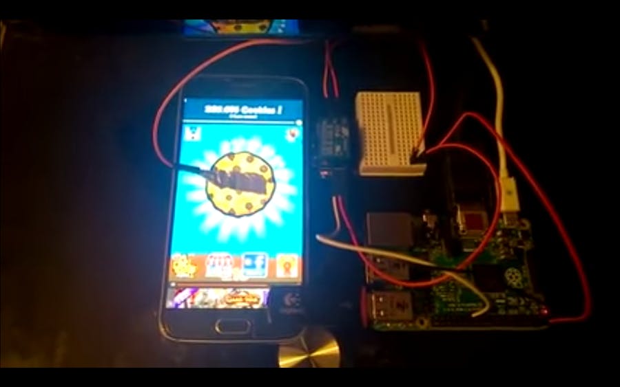 Capactive Touch Screen Clicker on RPi2 with Windows IoT Core