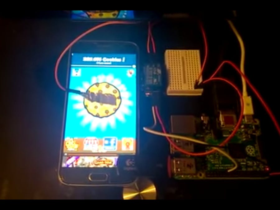 Capactive Touch Screen Clicker on RPi2 with Windows IoT Core
