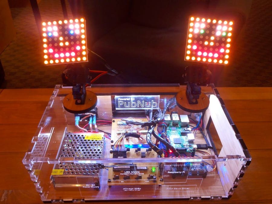 Motion Controlled Servos using Leap Motion