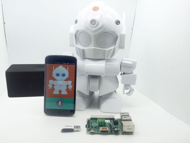 MrRobot - Ubuntu Mobile app enabled Robotics