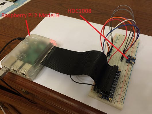 HDC1008 Windows IoT