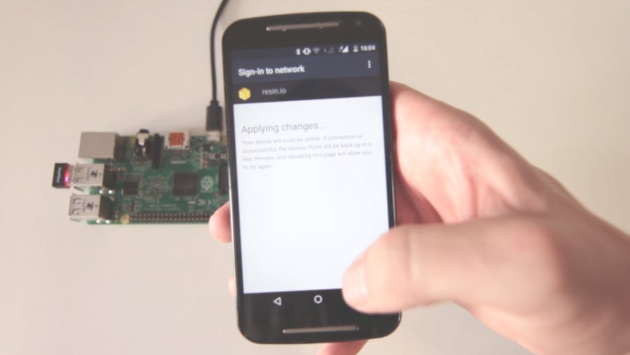 resin.io wifi-connect