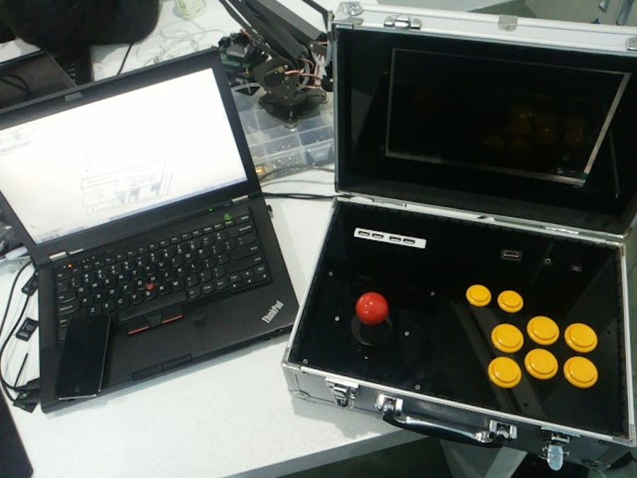 GAME CASE——DIY Arcade Kiosk