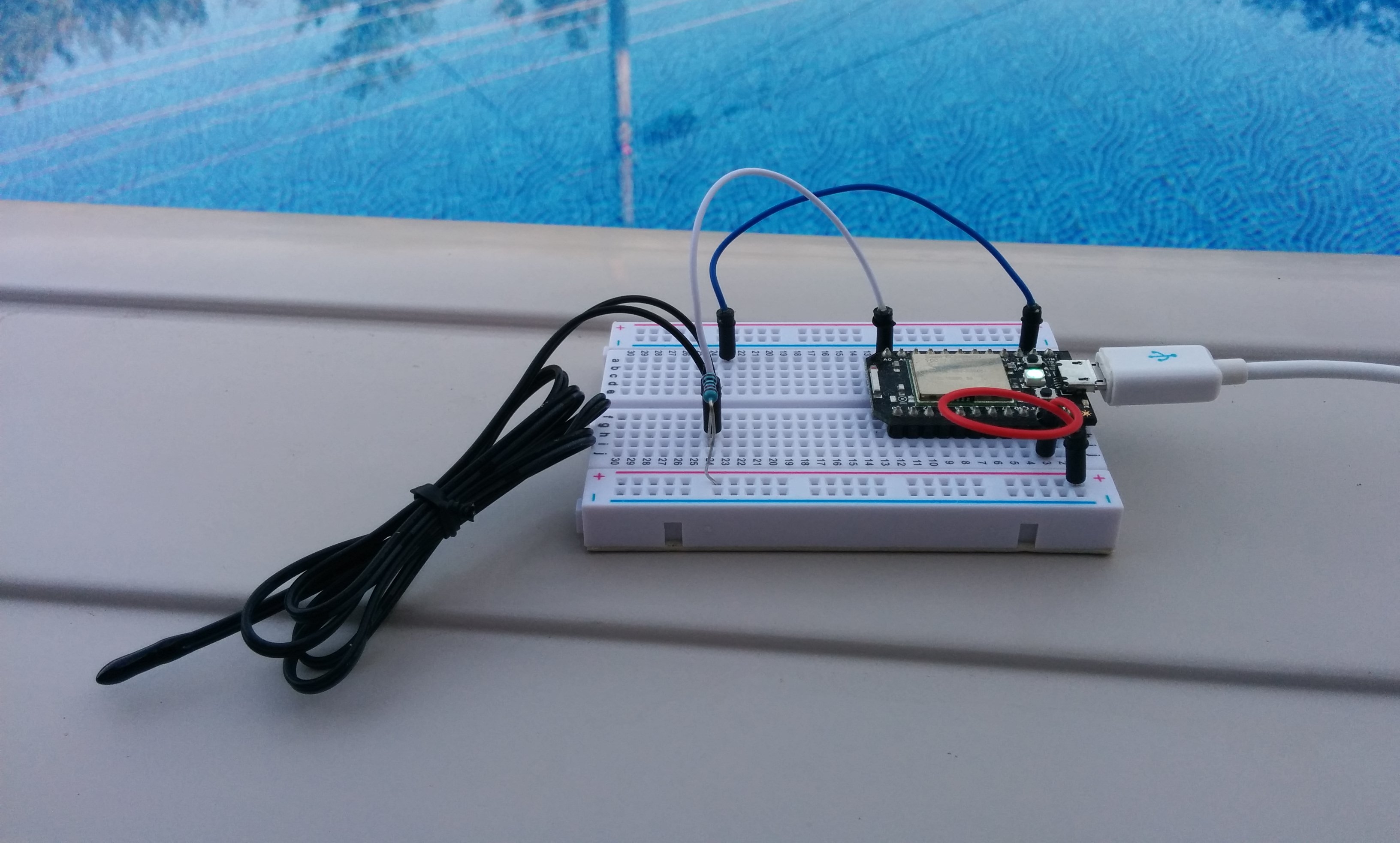 Pool Temperature Monitor - Hackster.io