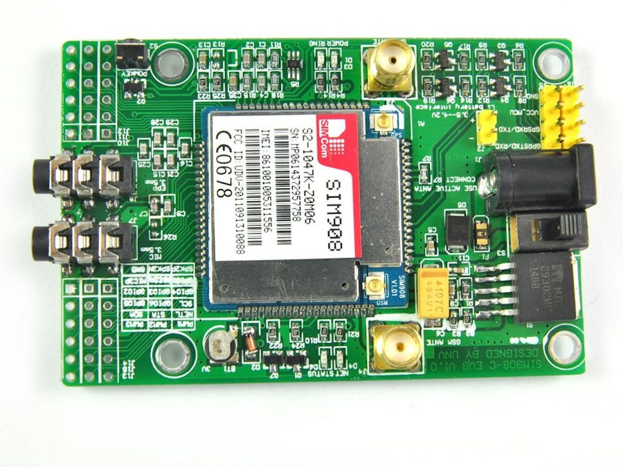 DIYmall GPRS/GPS SIM908 Module - NMEA Data