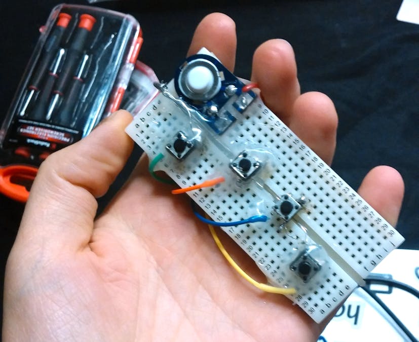 1-Hand Chorded Keyboard