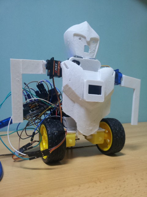 arduino talking robot based artificial intelligence