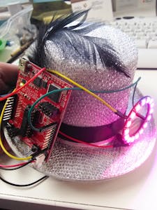 LED Hat with MSP430 and Neopixels