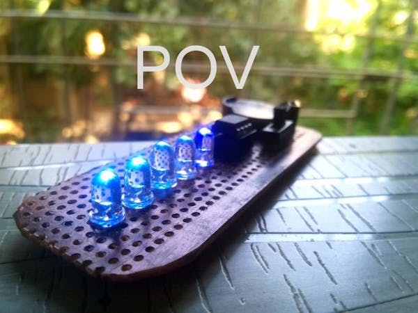 Persistence Of Vision Circuit Diagram