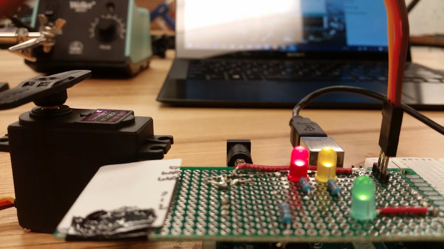 HW #5: Arduino shield on Perfboard