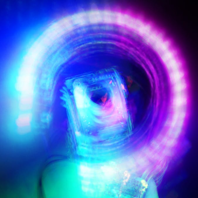 A Light Drawing Machine