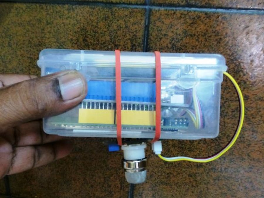 LPG / Biogas Detection System With MediaTek LinKIt One
