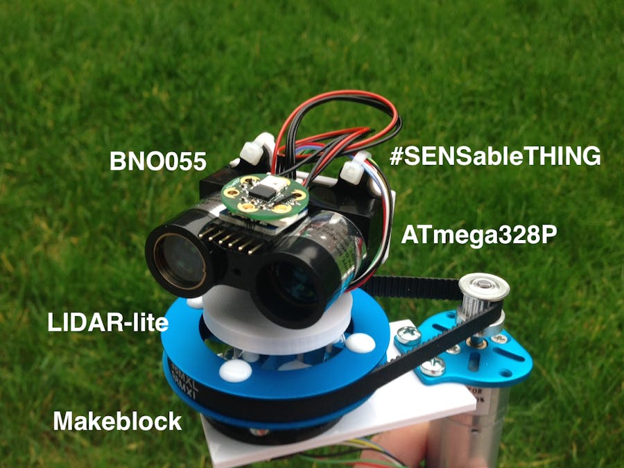 Complete Orientation in 3D space - LIDAR + 9DOF = 10DOF