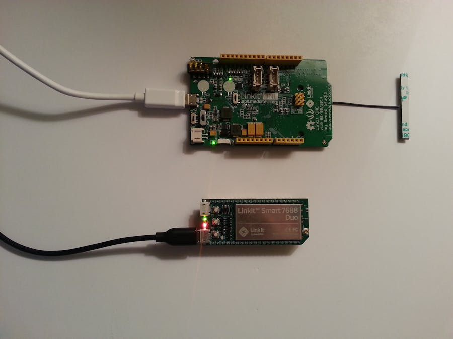 Linkit SMART/ONE sensor monitoring