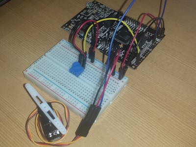 Controlling SERVO with POTENTIOMETER