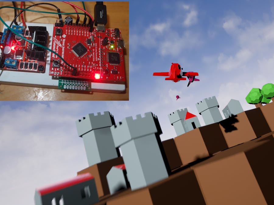 Bombing Using Leapmotion and DIY Power Glove