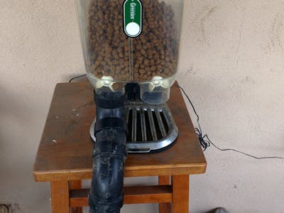 ESP8266 Automated Dog Feeder using Pebble Watch and more.