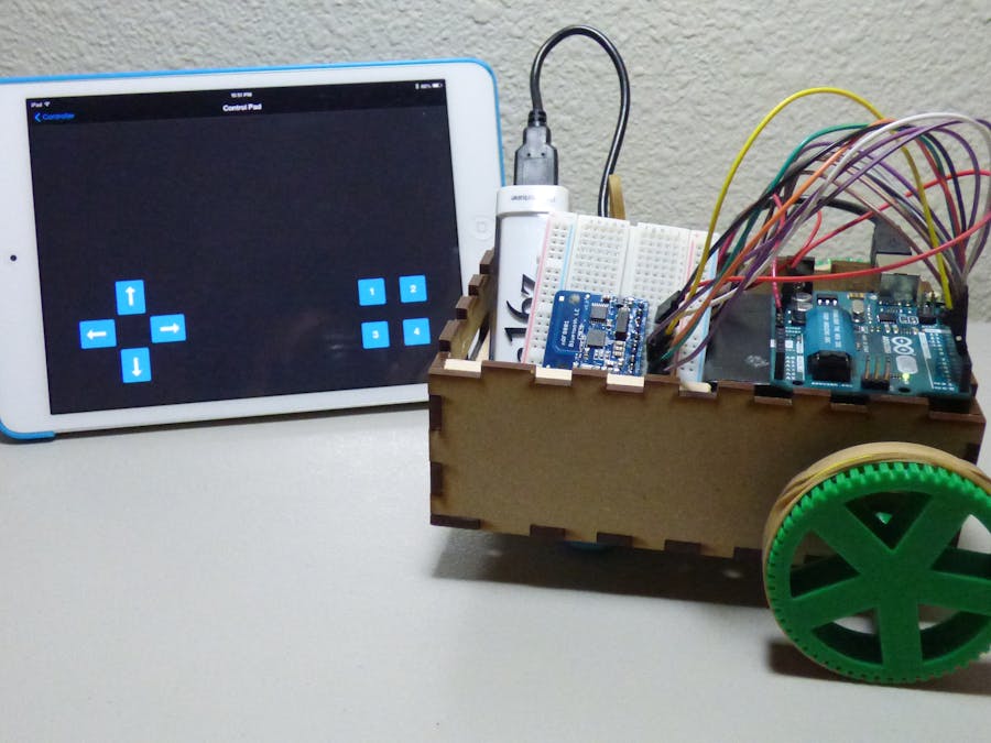Arduino Bluetooth Controlled Vehicle