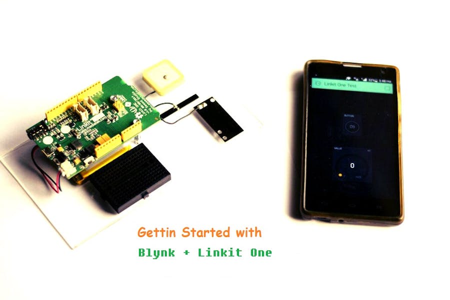 Getting started with Blynk + Linkit One