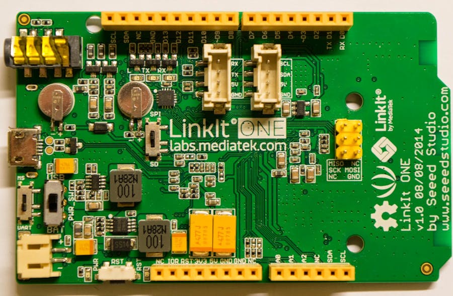 How to charge the MediaTek LinkIt ONE battery