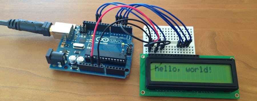 Lcd Display in Real Time. - Arduino Project Hub
