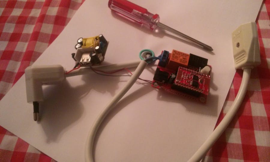 A WiFI-enabled cord switch with the ESP8266 in 10 minutes