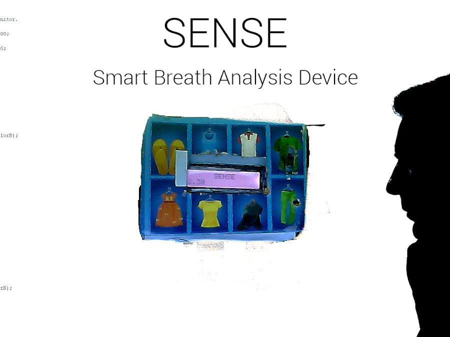 SENSE : Smart Breath Analysis Device (A Smart Breathalyzer) 