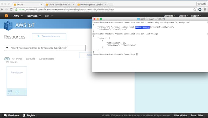Plant Monitoring System Using Aws Iot Arduino Project Hub