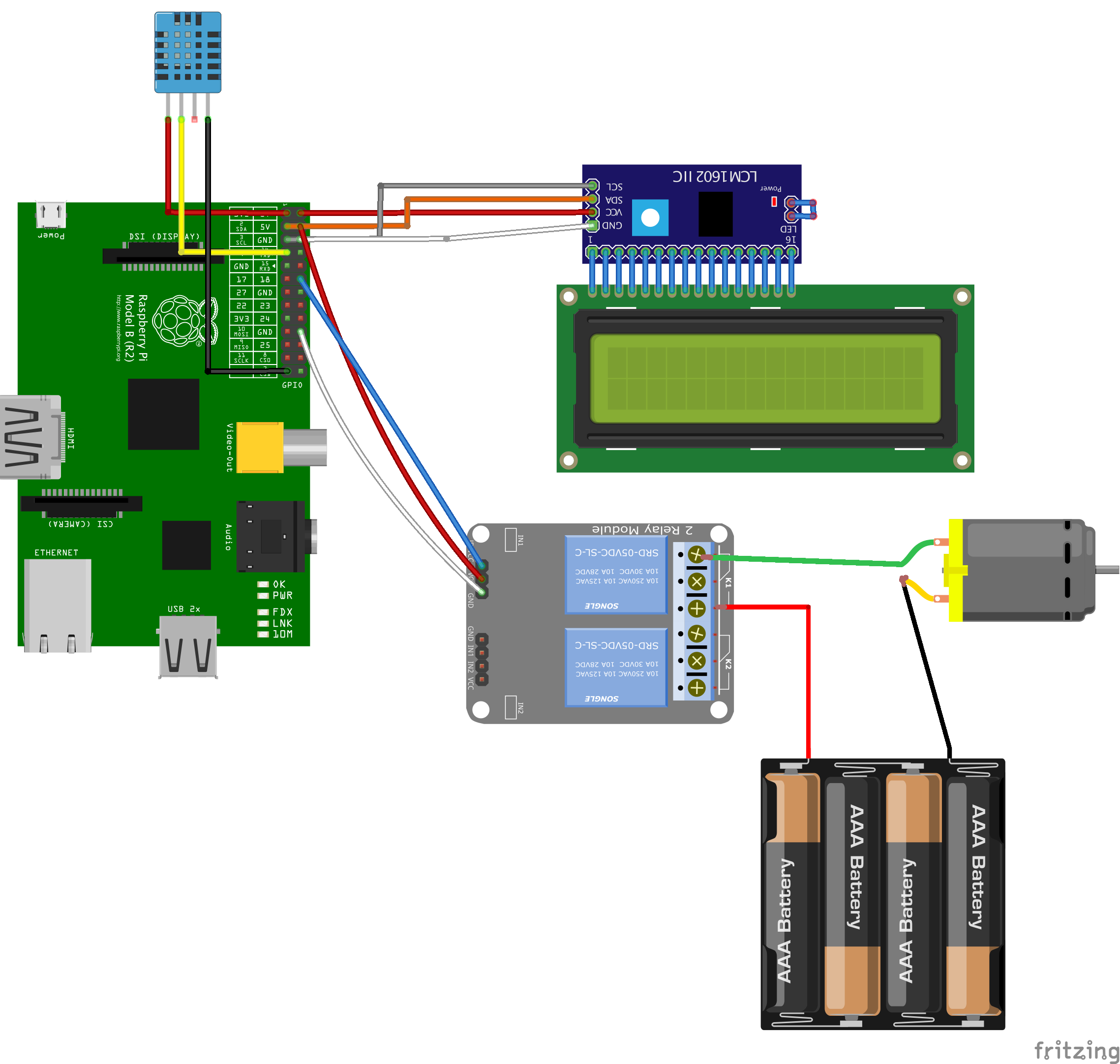 raspberry pi camera fritzing