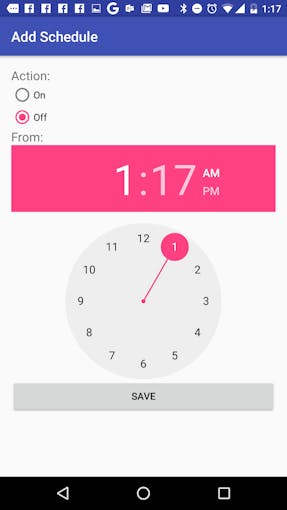 Add Schedule