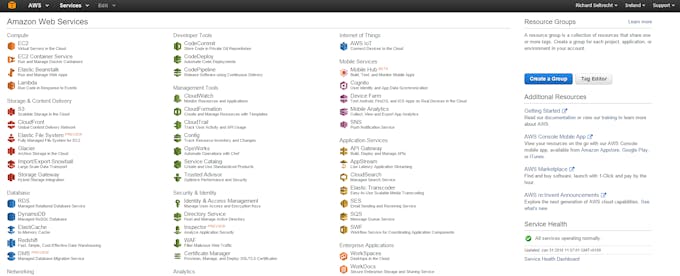 Console AWS