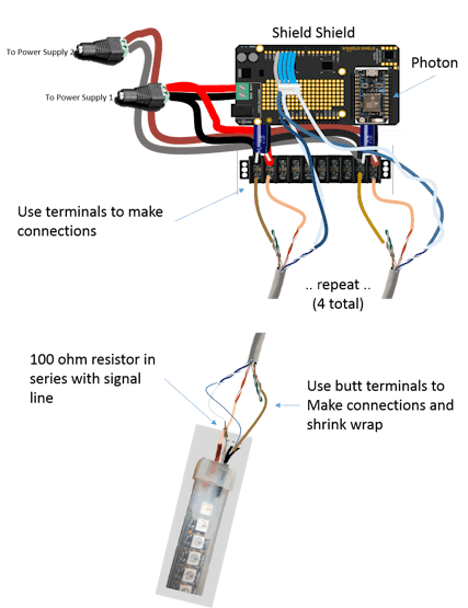 Illustration of wiring